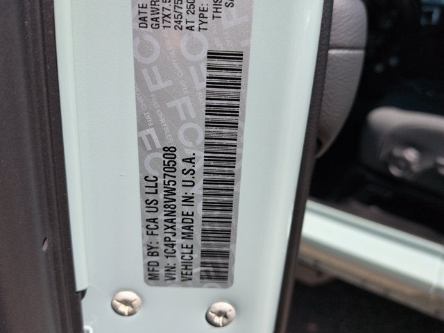 2027 Jeep Wrangler Sport