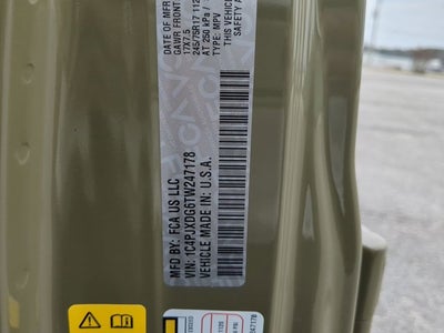 2026 Jeep Wrangler Sport S