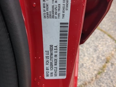 2026 RAM Ram 1500 Laramie