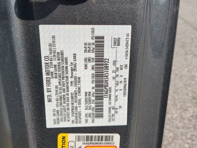 2024 Ford Mustang EcoBoost Premium