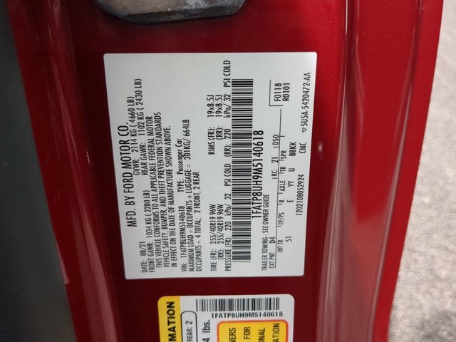 2021 Ford Mustang EcoBoost Premium