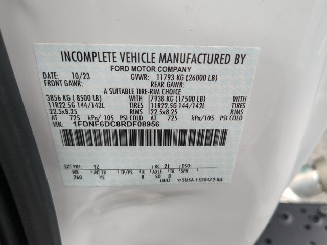 2024 Ford F-650 Diesel Base