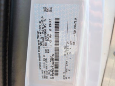 2025 Ford E-350 Cutaway E-350 SRW 138" WB
