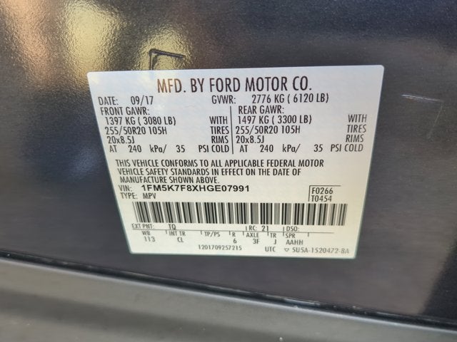 2017 Ford Explorer Limited