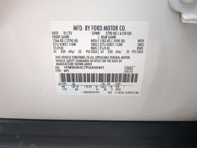2023 Ford Explorer Platinum