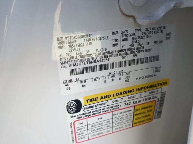 2022 Ford Expedition Platinum