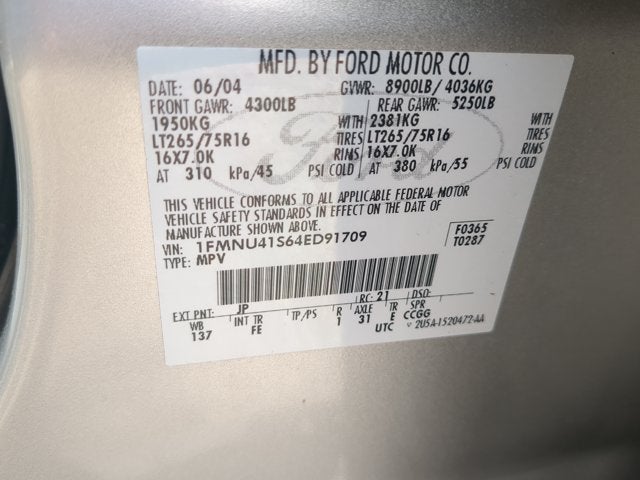 2004 Ford Excursion XLT