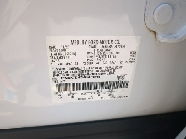 2021 Ford Explorer XLT