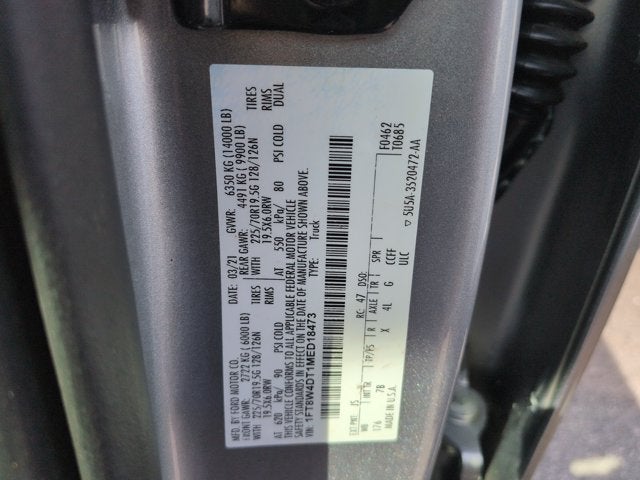 2021 Ford F-450 Platinum