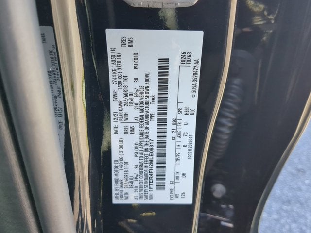 2021 Ford Ranger LARIAT