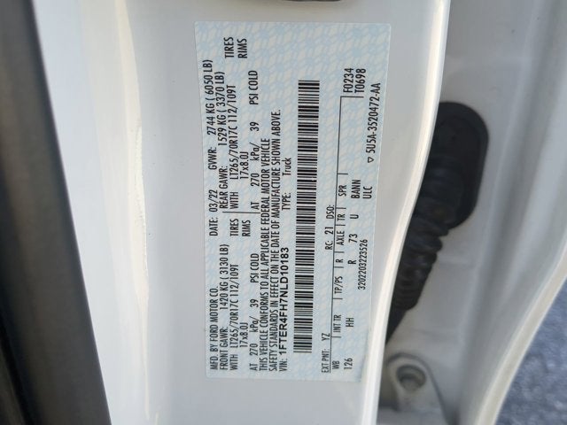 2022 Ford Ranger LARIAT