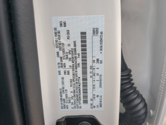 2019 Ford F-150 Platinum