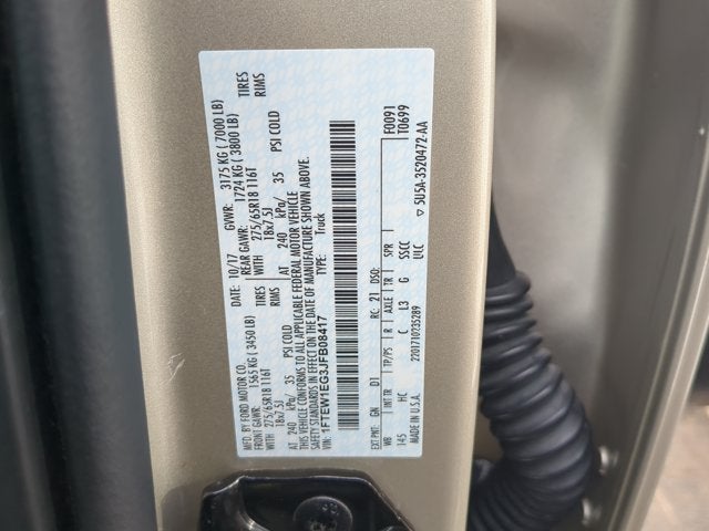 2018 Ford F-150 XL