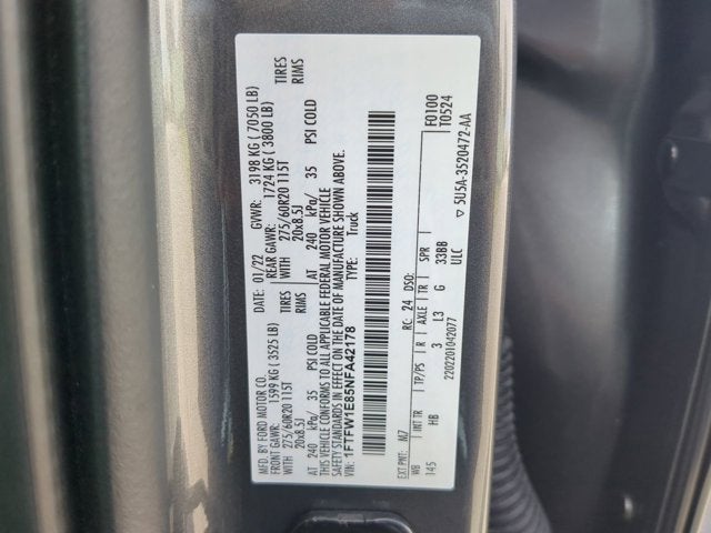 2022 Ford F-150 LARIAT