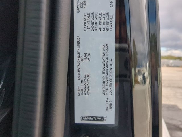 2026 Freightliner M2 equipped with 21.5ft Chevron LCG Rollback