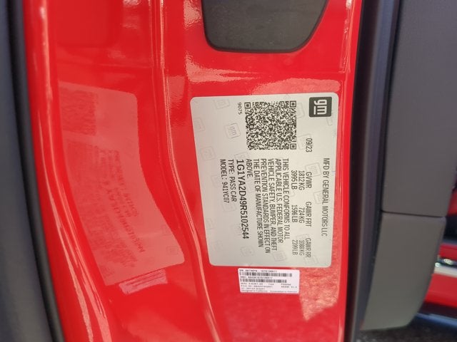 2024 Chevrolet Corvette Stingray 1LT