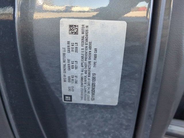 2013 Chevrolet Corvette Grand Sport 3LT