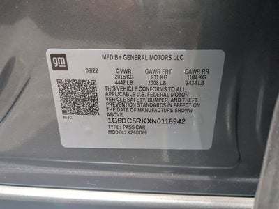 2022 Cadillac CT4 Sport