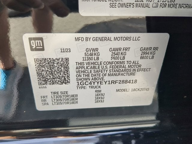 2024 Chevrolet Silverado 2500HD ZR2