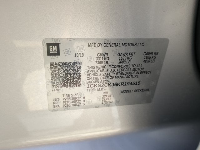 2019 GMC Yukon Denali