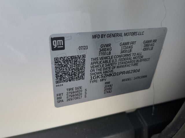 2023 GMC Yukon XL AT4