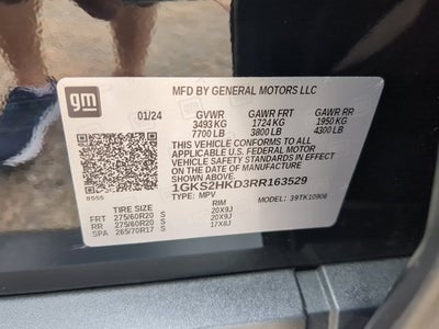 2024 GMC Yukon XL AT4