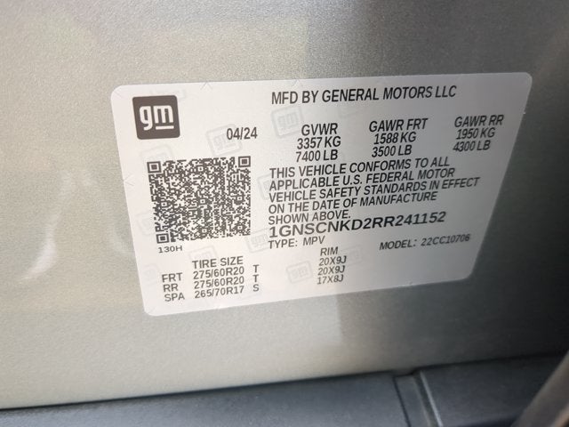 2024 Chevrolet Tahoe LT