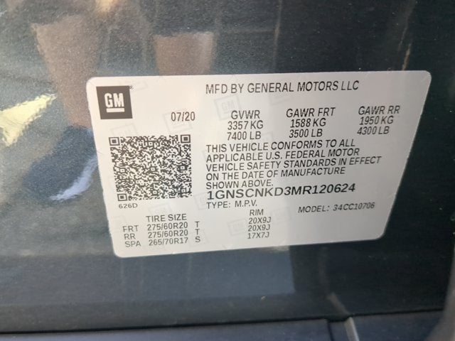 2021 Chevrolet Tahoe LT