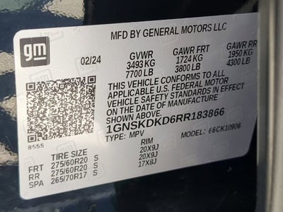 2024 Chevrolet Suburban Z71