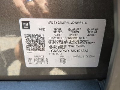 2021 Chevrolet Tahoe Z71