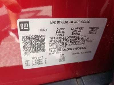 2023 Chevrolet Tahoe Premier