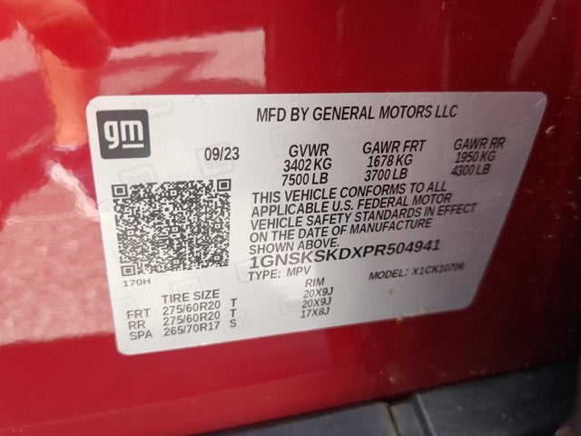 2023 Chevrolet Tahoe Premier