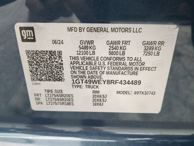 2024 GMC Sierra 3500HD Denali