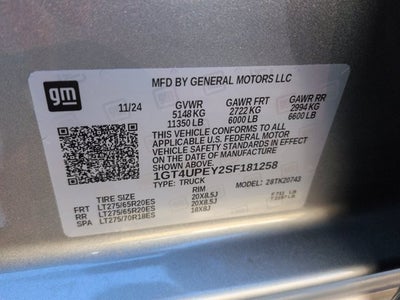 2025 GMC Sierra 2500HD AT4