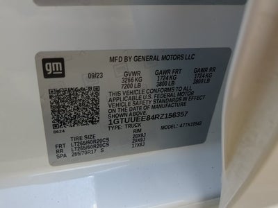 2024 GMC Sierra 1500 AT4