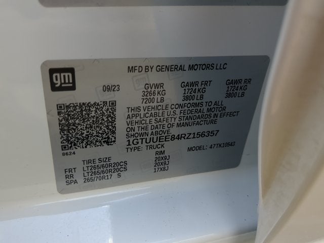 2024 GMC Sierra 1500 AT4