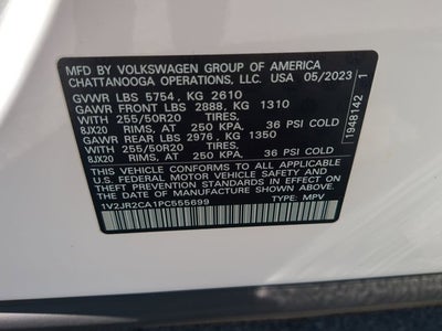 2023 Volkswagen Atlas 3.6L V6 SE w/Technology