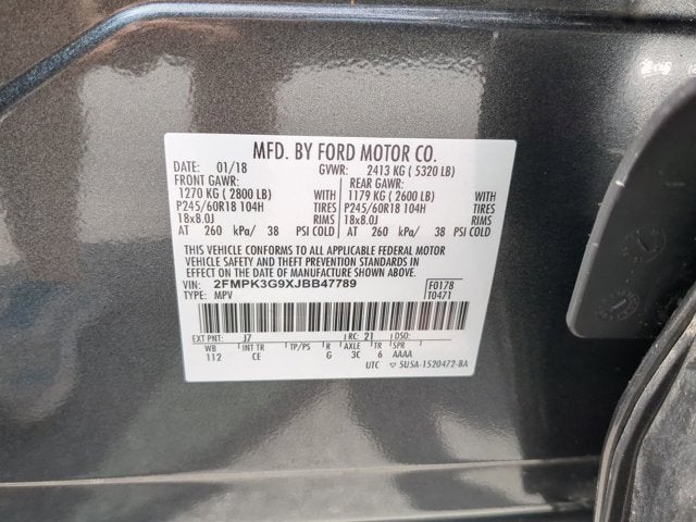 2018 Ford Edge SE