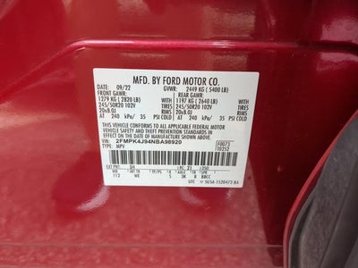 2022 Ford Edge ST-Line