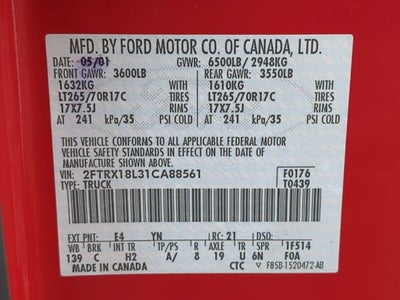 2001 Ford F-150 Lariat