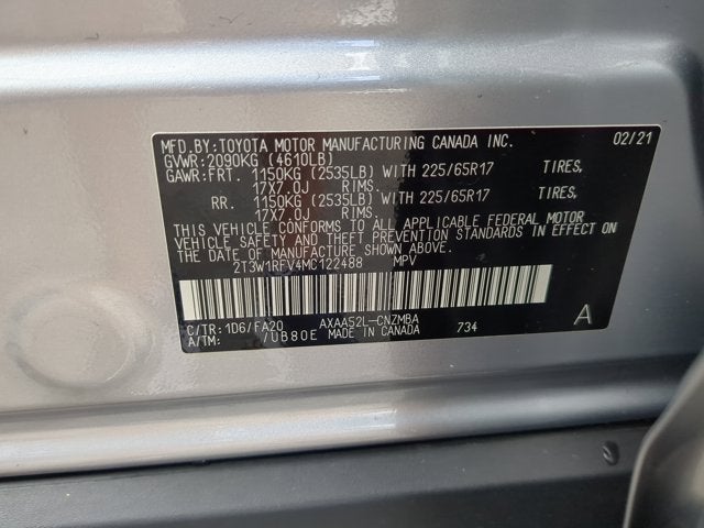 2021 Toyota RAV4 XLE