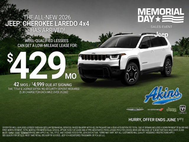 2026 Jeep Cherokee Laredo