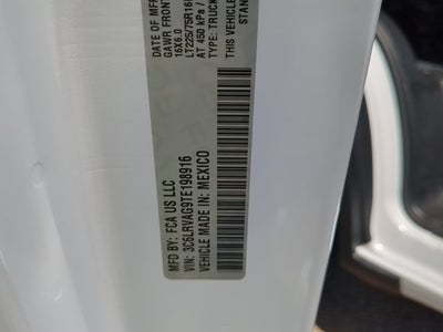2026 RAM ProMaster 1500 Tradesman