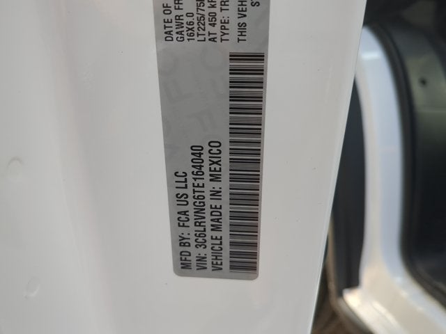 2026 RAM Ram ProMaster Tradesman