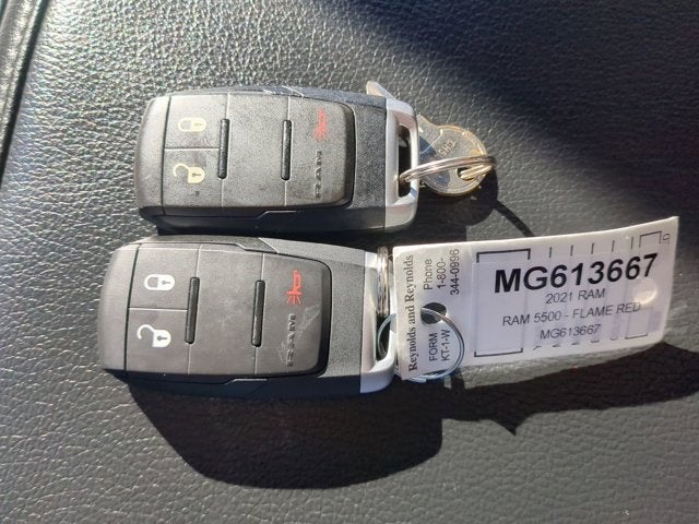 2021 RAM 5500 Chassis Stake Bed