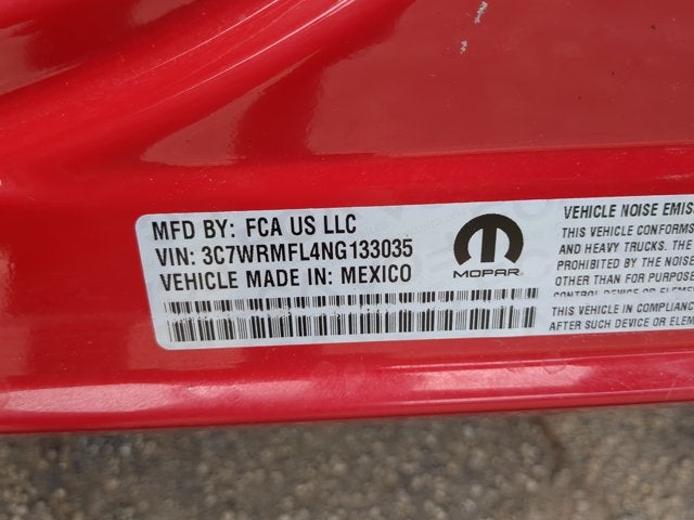 2022 RAM 5500 Chassis Tradesman