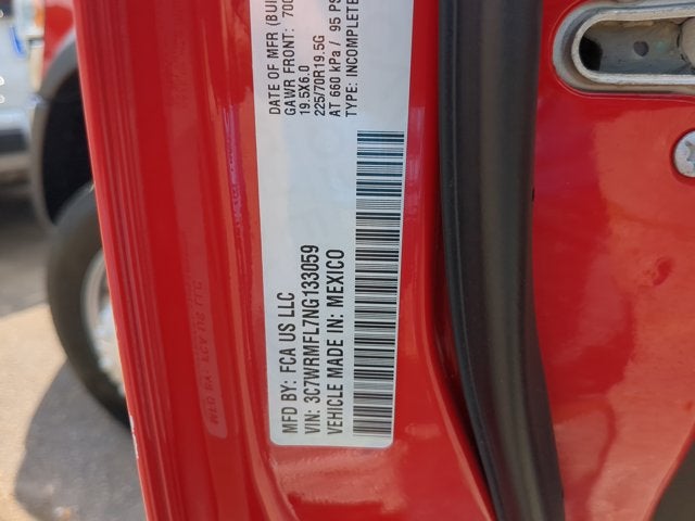 2022 RAM 5500 Chassis Tradesman