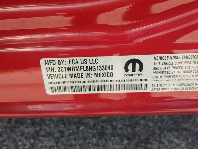 2022 RAM 5500 Chassis Tradesman