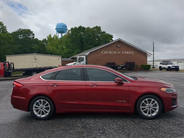 Used 2019 Ford Fusion Hybrid SEL with VIN 3FA6P0MU8KR137182 for sale in Winder, GA