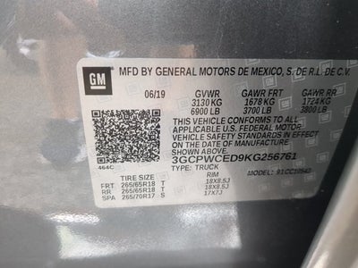 2019 Chevrolet Silverado 1500 LT